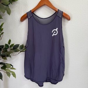 Lululemon Athletica Peloton Purple Sleeveless Activewear Sport Tank Top Size 8